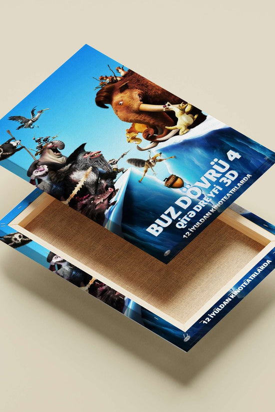 Ice Age: Continental Drift Main Subject: Ice Age: Continental Drift Canvas wall art — Bollywood wall art India | PosterBoizz