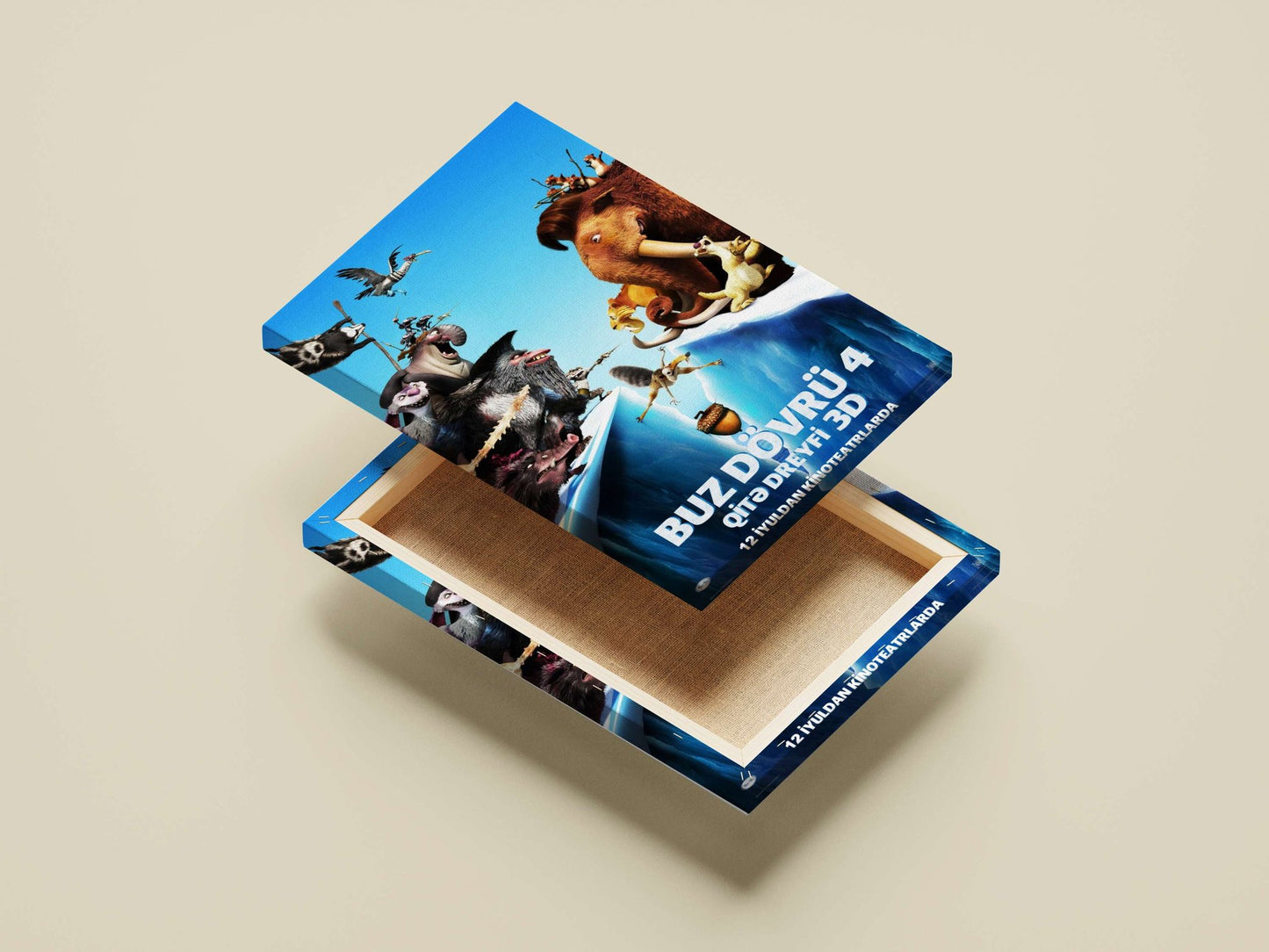 Ice Age: Continental Drift Main Subject: Ice Age: Continental Drift Canvas wall art — Bollywood wall art India | PosterBoizz