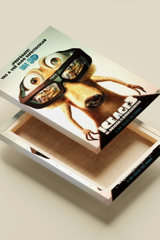 Ice Age 3 Main Subject: Ice Age 3 Canvas wall art — Gaming wall art India | PosterBoizz
