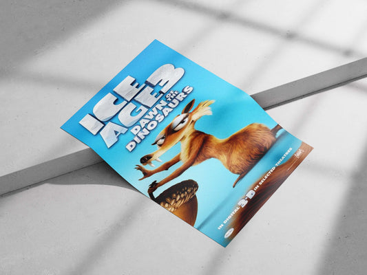 Scrat (saber-toothed squirrel character from Ice Age 3: Dawn of the Dinosaurs) Main Subject: Scrat (saber-toothed squirrel