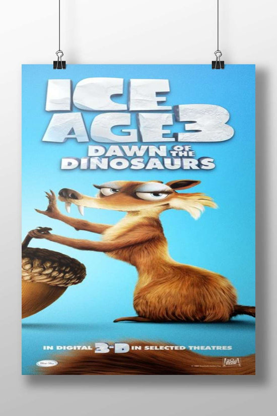 Scrat (saber-toothed squirrel character from Ice Age 3: Dawn of the Dinosaurs) Main Subject: Scrat (saber-toothed squirrel