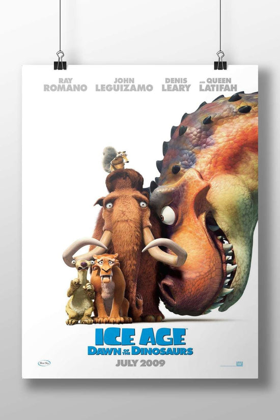 Ice Age: Dawn of the Dinosaurs Main Subject: Ice Age: Dawn of the Dinosaurs Matte BoizzBoard rigid print — Bollywood wall