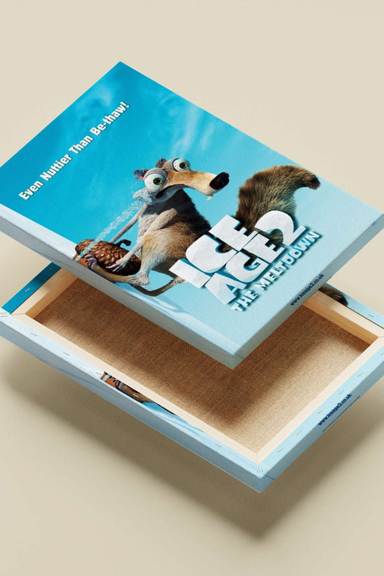Scrat (from Ice Age 2 franchise) Main Subject: Scrat (from Ice Age 2 franchise) Canvas wall art — Superhero wall art India |
