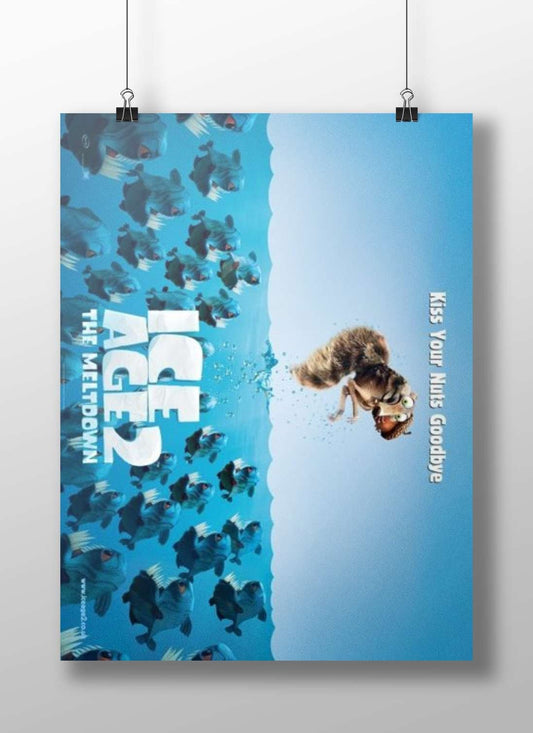 Ice Age (franchise) Main Subject: Ice Age (franchise) Matte BoizzBoard rigid print — Gaming wall art India | PosterBoizz