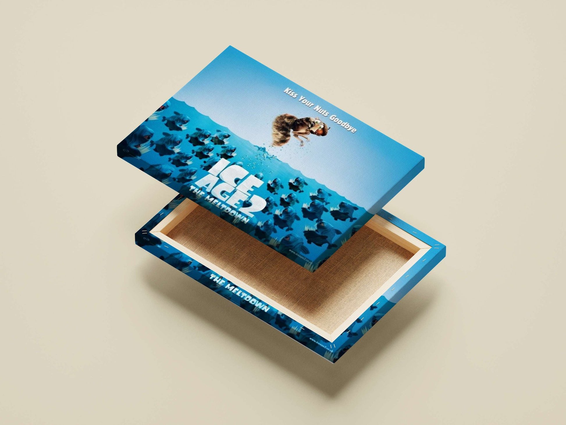 Ice Age (franchise) Main Subject: Ice Age (franchise) Canvas wall art — Gaming wall art India | PosterBoizz