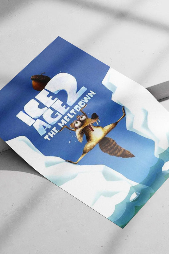 Scrat from Ice Age 2: The Meltdown Main Subject: Scrat from Ice Age 2: The Meltdown Matte poster print — Gaming wall art