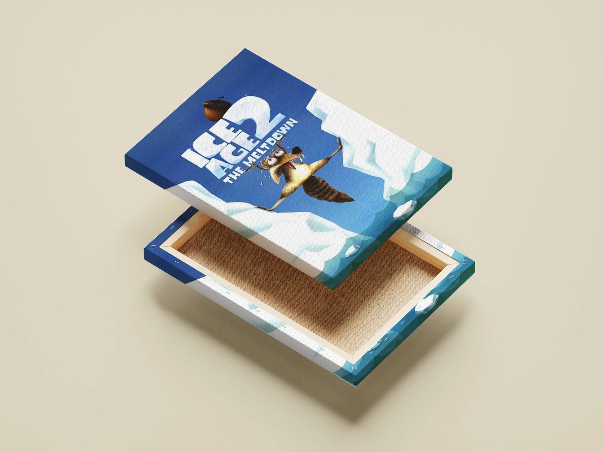 Scrat from Ice Age 2: The Meltdown Main Subject: Scrat from Ice Age 2: The Meltdown Canvas wall art — Gaming wall art India