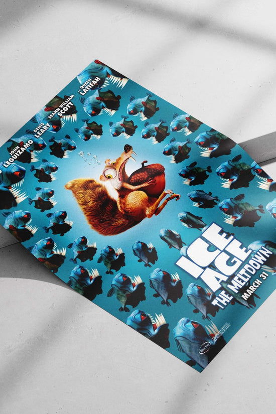 Scrat (saber-toothed squirrel character) from Ice Age: The Meltdown franchise. Main Subject: Scrat (saber-toothed squirrel