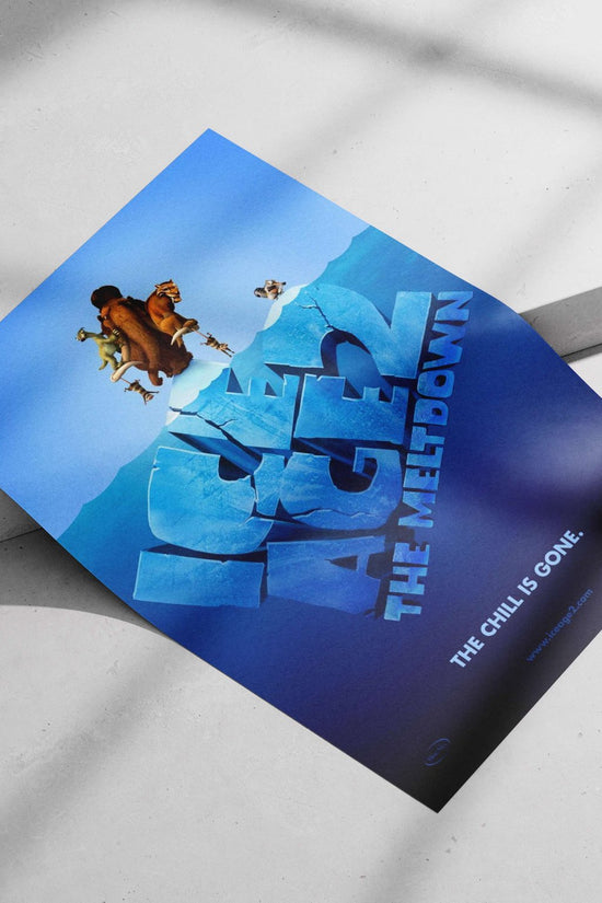 Ice Age 2: The Meltdown Main Subject: Ice Age 2: The Meltdown Matte poster print — Anime wall art India | PosterBoizz