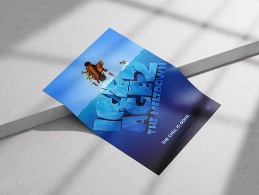 Ice Age 2: The Meltdown Main Subject: Ice Age 2: The Meltdown Matte poster print — Anime wall art India | PosterBoizz