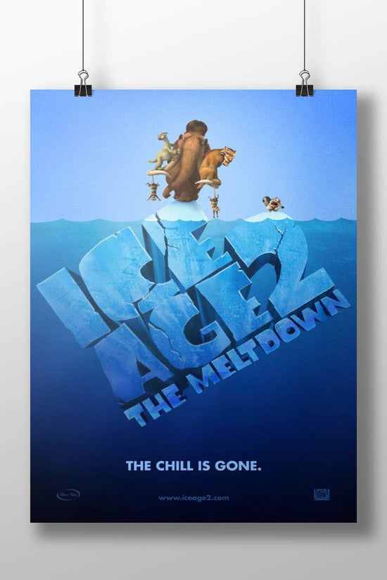 Ice Age 2: The Meltdown Main Subject: Ice Age 2: The Meltdown Matte BoizzBoard rigid print — Anime wall art India |