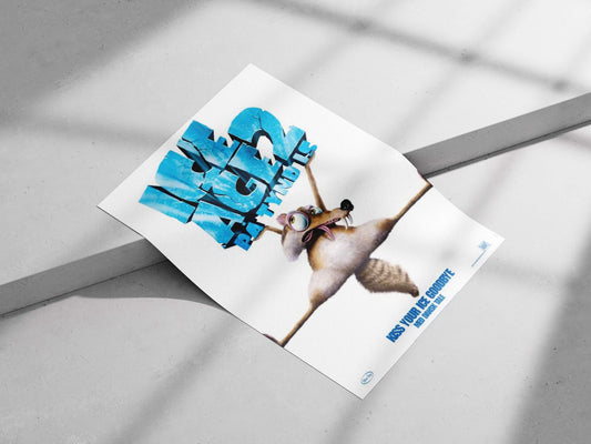 Scrat from Ice Age 2 Main Subject: Scrat from Ice Age 2 Matte poster print — Gaming wall art India | PosterBoizz
