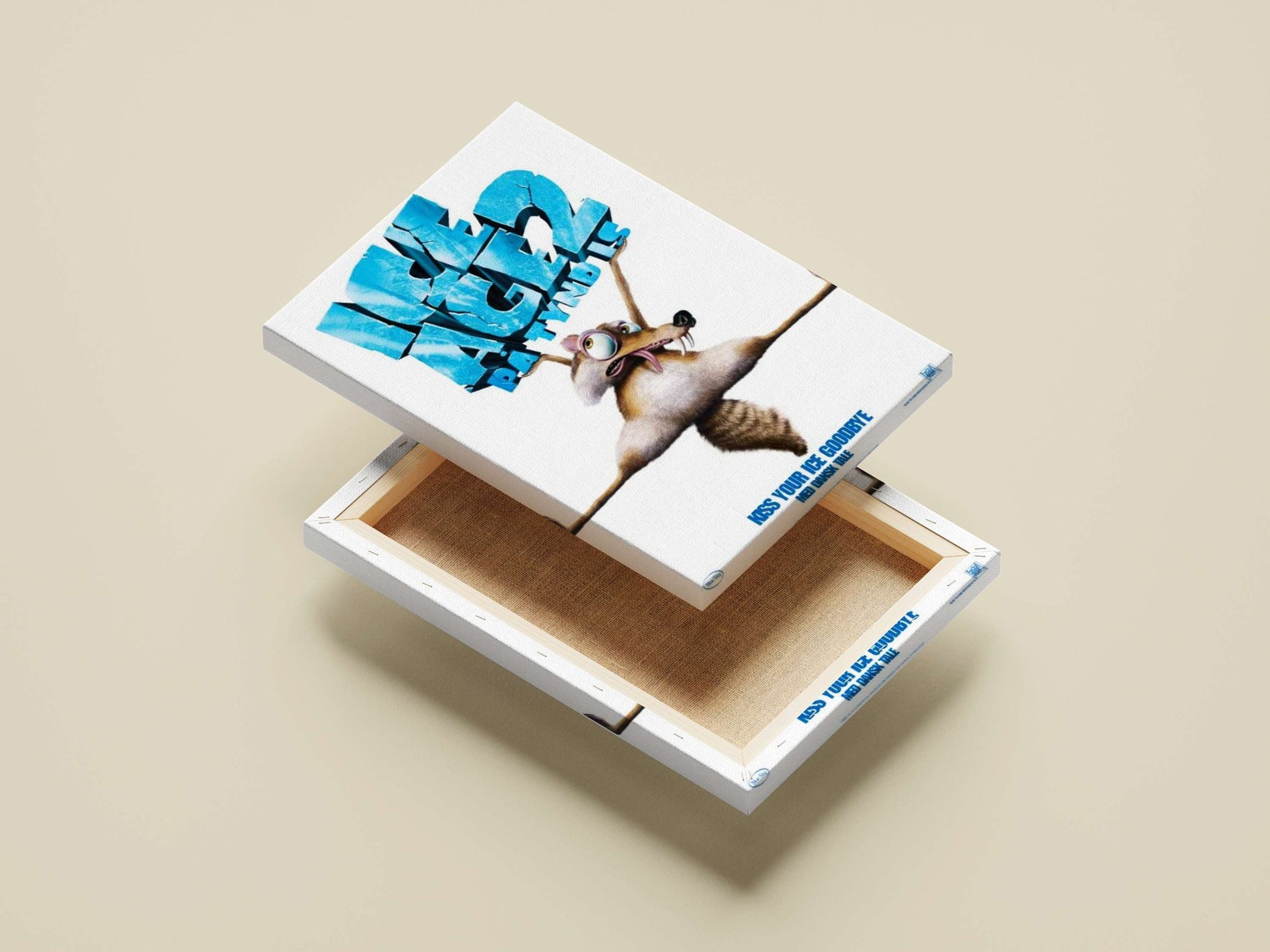 Scrat from Ice Age 2 Main Subject: Scrat from Ice Age 2 Canvas wall art — Gaming wall art India | PosterBoizz