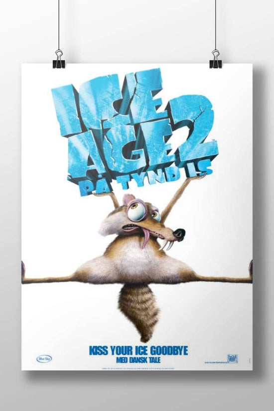 Scrat from Ice Age 2 Main Subject: Scrat from Ice Age 2 Matte BoizzBoard rigid print — Gaming wall art India | PosterBoizz