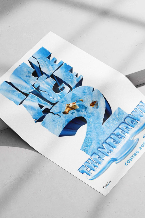 Ice Age 2: The Meltdown Main Subject: Ice Age 2: The Meltdown Matte poster print — Anime wall art India | PosterBoizz