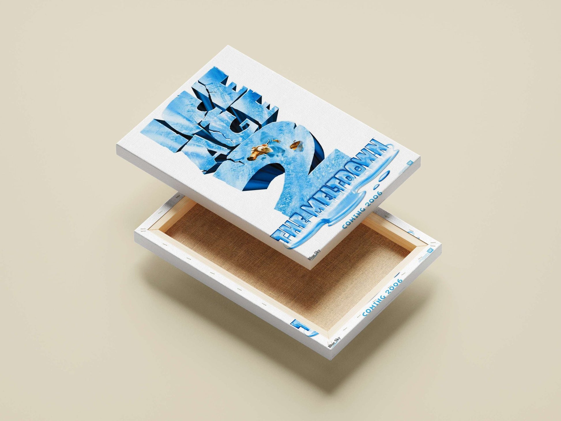 Ice Age 2: The Meltdown Main Subject: Ice Age 2: The Meltdown Canvas wall art — Anime wall art India | PosterBoizz