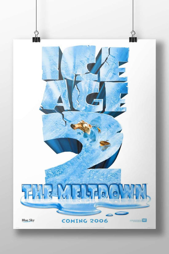 Ice Age 2: The Meltdown Main Subject: Ice Age 2: The Meltdown Matte BoizzBoard rigid print — Anime wall art India |