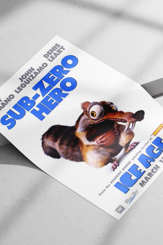 The "Ice Age" franchise (specifically the animated film series by Blue Sky Studios). Main Subject: The "Ice Age" franchise