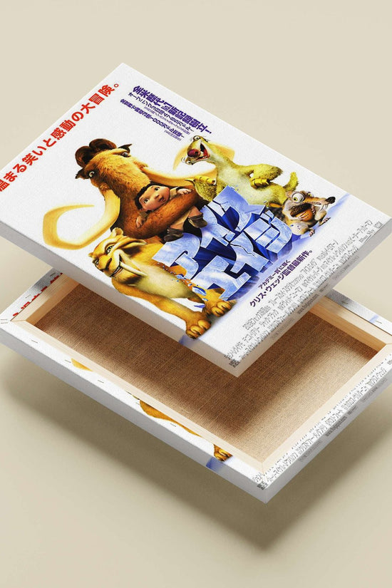 Ice Age franchise Main Subject: Ice Age franchise Canvas wall art — Art wall art India | PosterBoizz