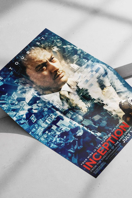 Inception Main Subject: Inception Matte poster print — Hollywood wall art India | PosterBoizz