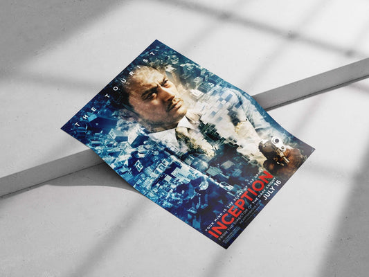 Inception Main Subject: Inception Matte poster print — Hollywood wall art India | PosterBoizz