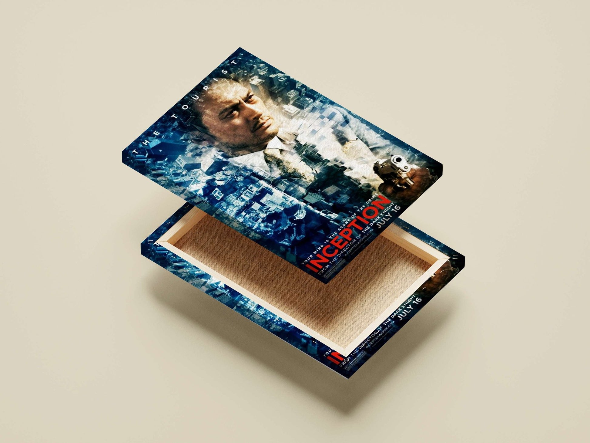 Inception Main Subject: Inception Canvas wall art — Hollywood wall art India | PosterBoizz