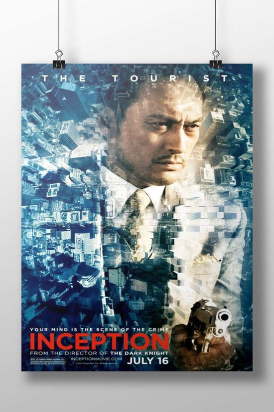 Inception Main Subject: Inception Matte BoizzBoard rigid print — Hollywood wall art India | PosterBoizz