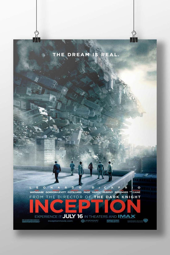 The movie "Inception" (franchise) Main Subject: The movie "Inception" (franchise) Matte BoizzBoard rigid print — Hollywood