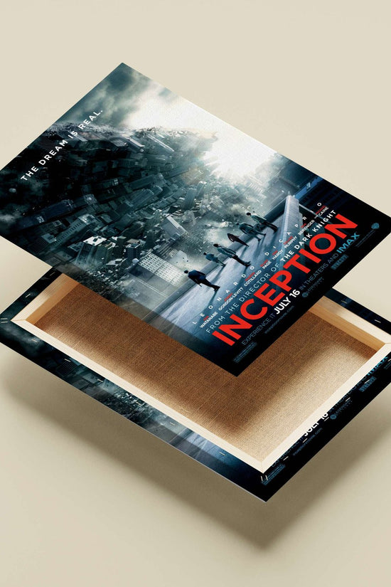 The movie "Inception" (franchise) Main Subject: The movie "Inception" (franchise) Canvas wall art — Hollywood wall art India