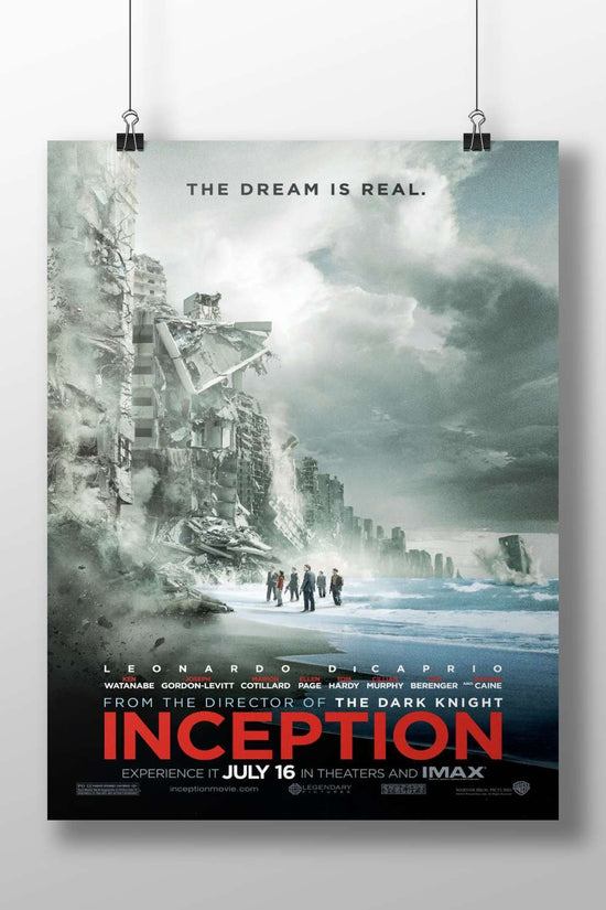 Inception (film franchise) starring Leonardo DiCaprio, Joseph Gordon-Levitt, Marion Cotillard, Ellen Page, Tom Hardy,
