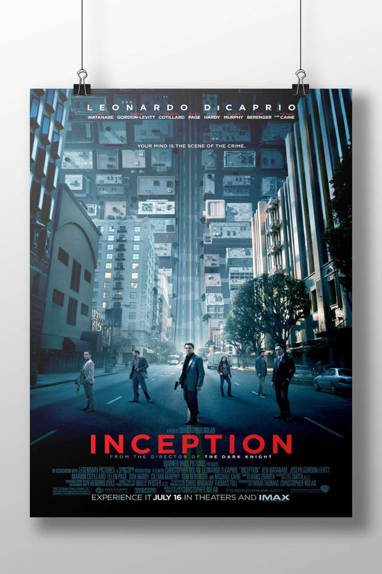 The film "Inception" (2010) directed by Christopher Nolan, featuring Leonardo DiCaprio and other cast members as listed on