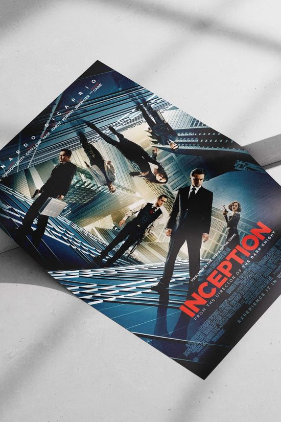 The film "Inception" (2010) starring Leonardo DiCaprio, Ken Watanabe, Joseph Gordon-Levitt, Marion Cotillard, Ellen Page,