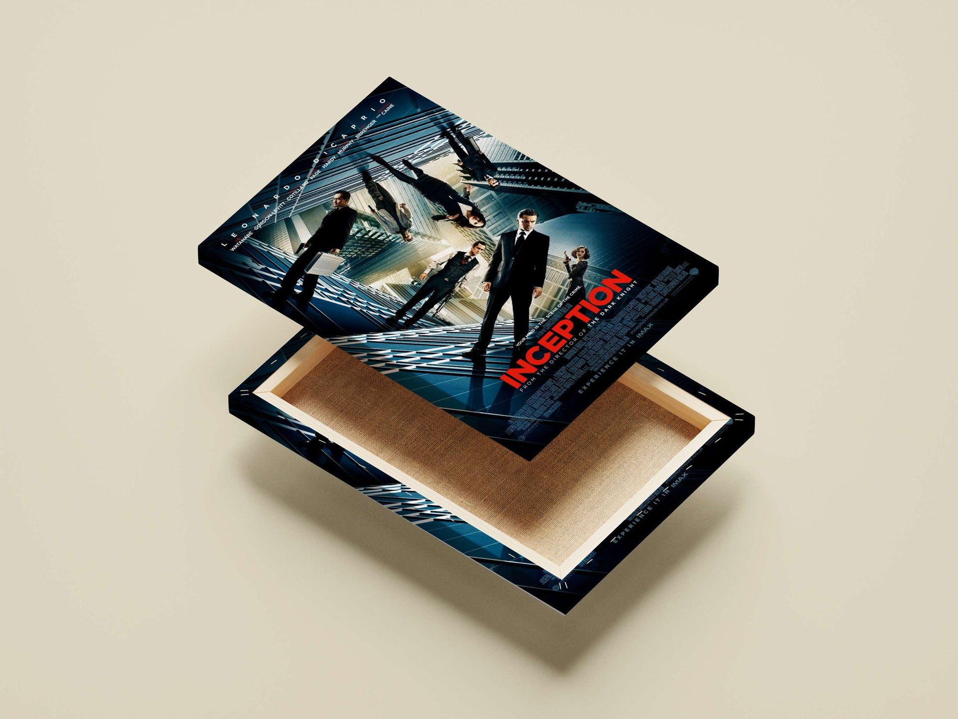 The film "Inception" (2010) starring Leonardo DiCaprio, Ken Watanabe, Joseph Gordon-Levitt, Marion Cotillard, Ellen Page,