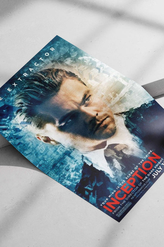 Inception Main Subject: Inception Matte poster print — Hollywood wall art India | PosterBoizz
