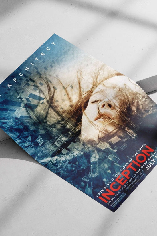 Inception Main Subject: Inception Matte poster print — Hollywood wall art India | PosterBoizz