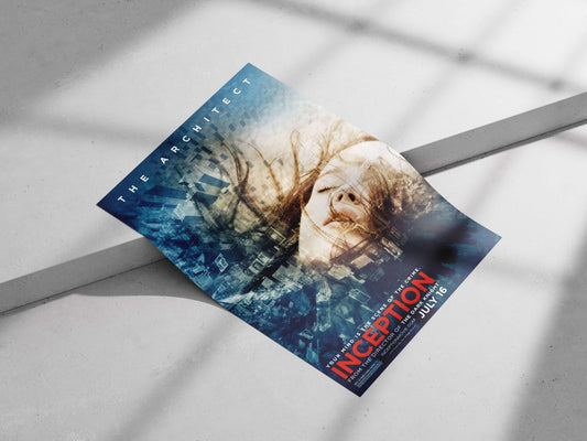 Inception Main Subject: Inception Matte poster print — Hollywood wall art India | PosterBoizz