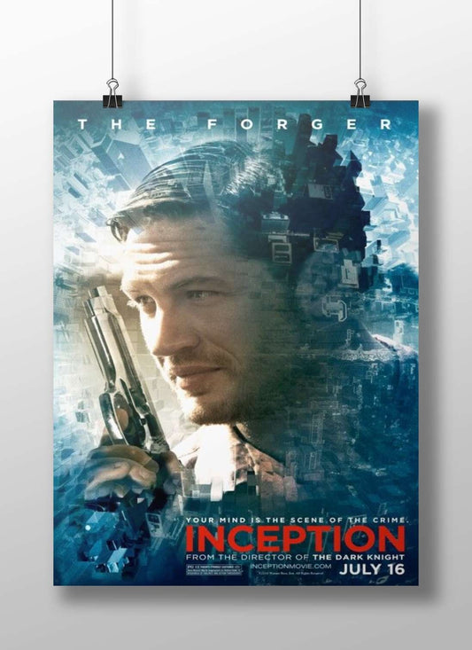 Inception (2010 film) Main Subject: Inception (2010 film) Matte BoizzBoard rigid print — Hollywood wall art India |