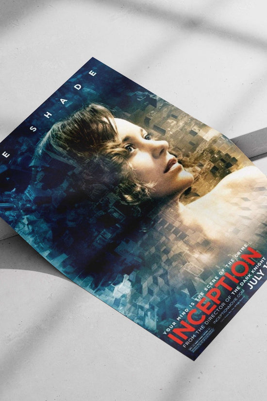 Inception Main Subject: Inception Matte poster print — Hollywood wall art India | PosterBoizz