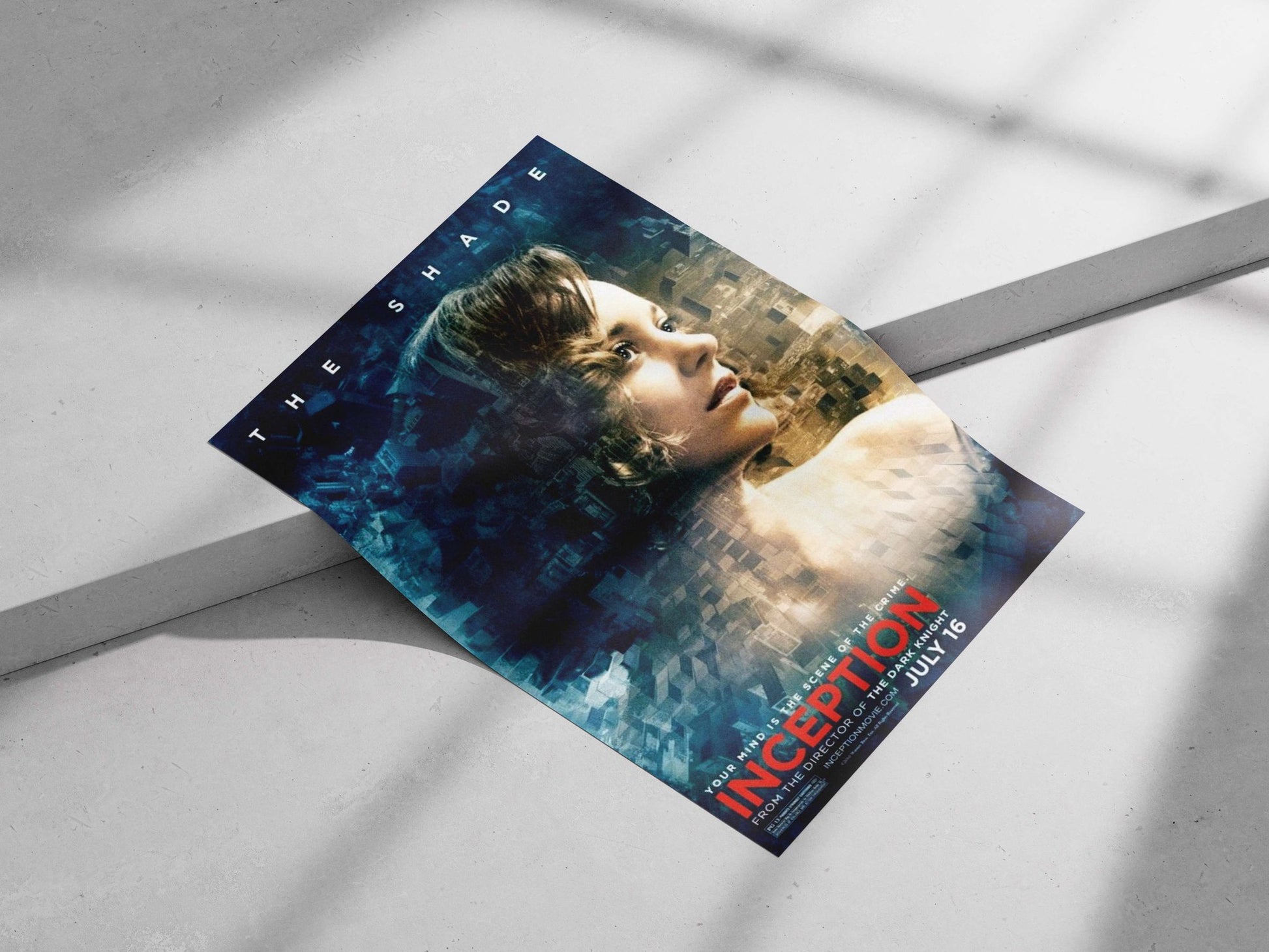 Inception Main Subject: Inception Matte poster print — Hollywood wall art India | PosterBoizz