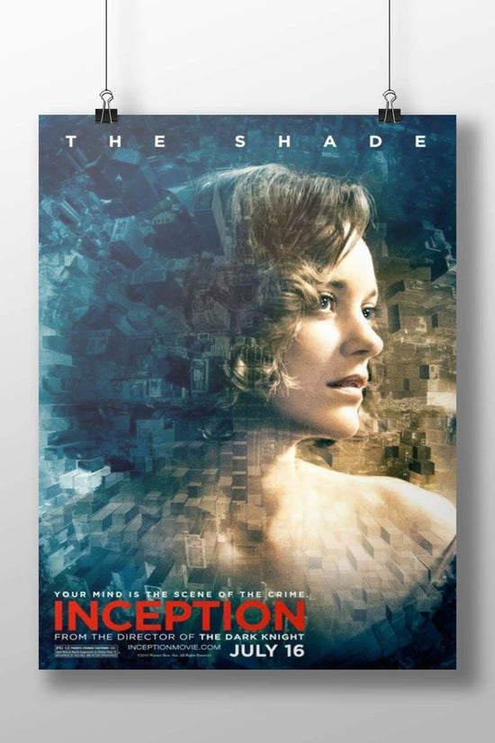 Inception Main Subject: Inception Matte BoizzBoard rigid print — Hollywood wall art India | PosterBoizz