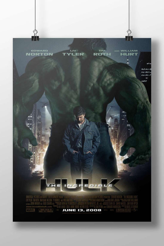 The Hulk (Marvel franchise) Main Subject: The Hulk (Marvel franchise) Matte BoizzBoard rigid print — Superhero wall art