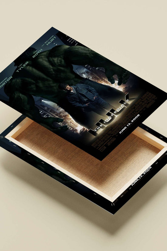 The Hulk (Marvel franchise) Main Subject: The Hulk (Marvel franchise) Canvas wall art — Superhero wall art India |