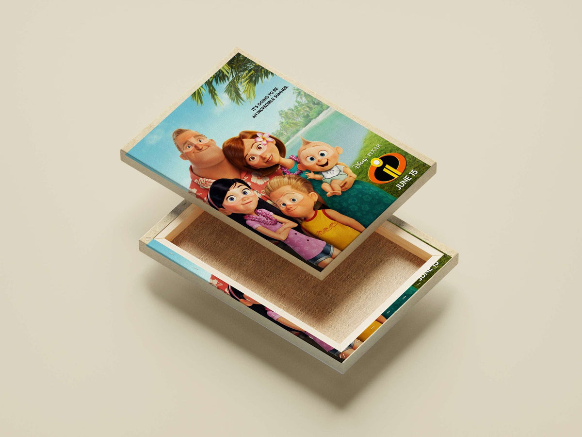 The Parr family (Bob Parr, Helen Parr, Violet Parr, Dash Parr, Jack-Jack Parr) from The Incredibles 2 franchise. Main