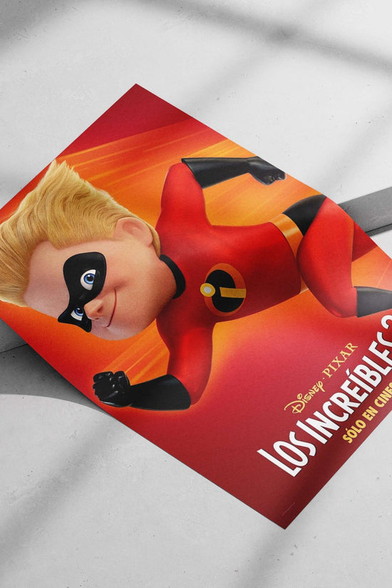 Dash (Dashiell) from The Incredibles franchise Main Subject: Dash (Dashiell) from The Incredibles franchise Matte poster