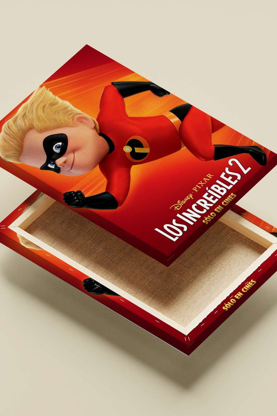 Dash (Dashiell) from The Incredibles franchise Main Subject: Dash (Dashiell) from The Incredibles franchise Canvas wall art