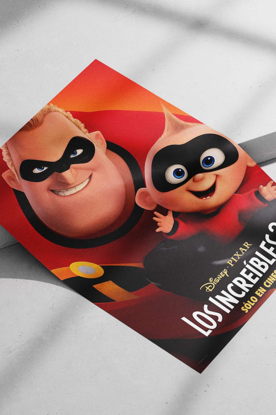 Mr. Incredible (Hank Parrish) and Jack-Jack Parrish from The Incredibles franchise (Disney•Pixar's Los Increíbles 2) Main