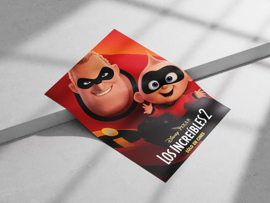 Mr. Incredible (Hank Parrish) and Jack-Jack Parrish from The Incredibles franchise (Disney•Pixar's Los Increíbles 2) Main