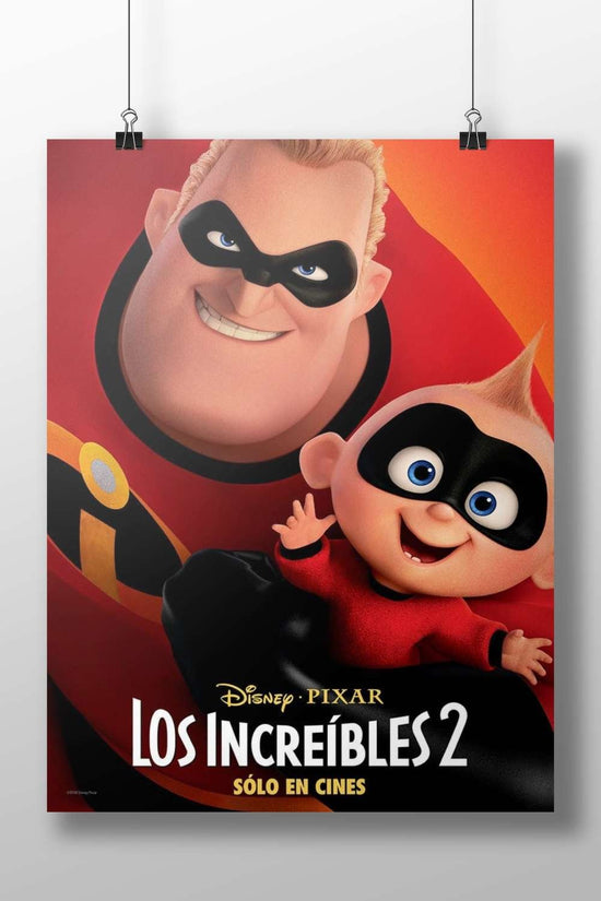 Mr. Incredible (Hank Parrish) and Jack-Jack Parrish from The Incredibles franchise (Disney•Pixar's Los Increíbles 2) Main