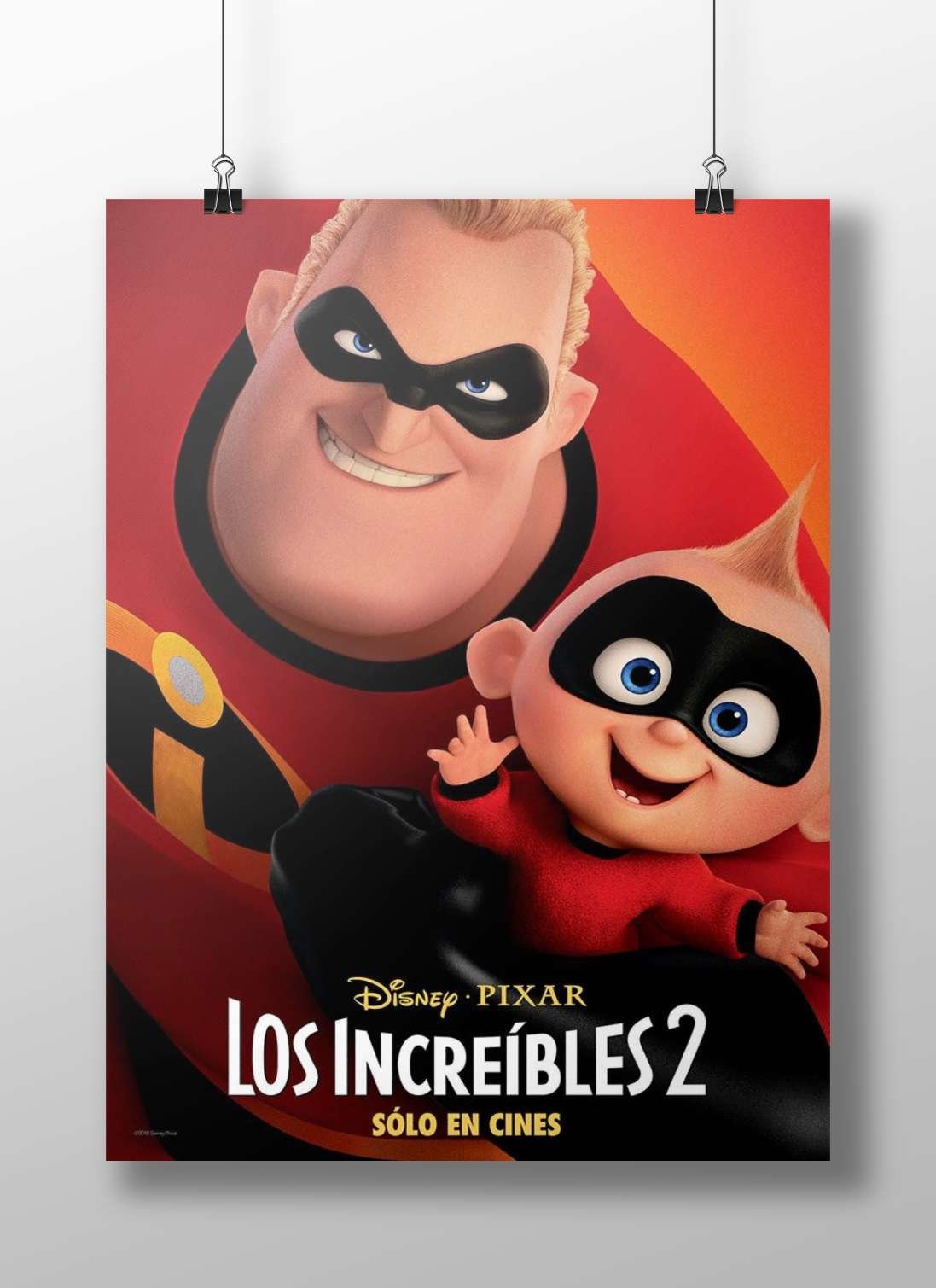Mr. Incredible (Hank Parrish) and Jack-Jack Parrish from The Incredibles franchise (Disney•Pixar's Los Increíbles 2) Main