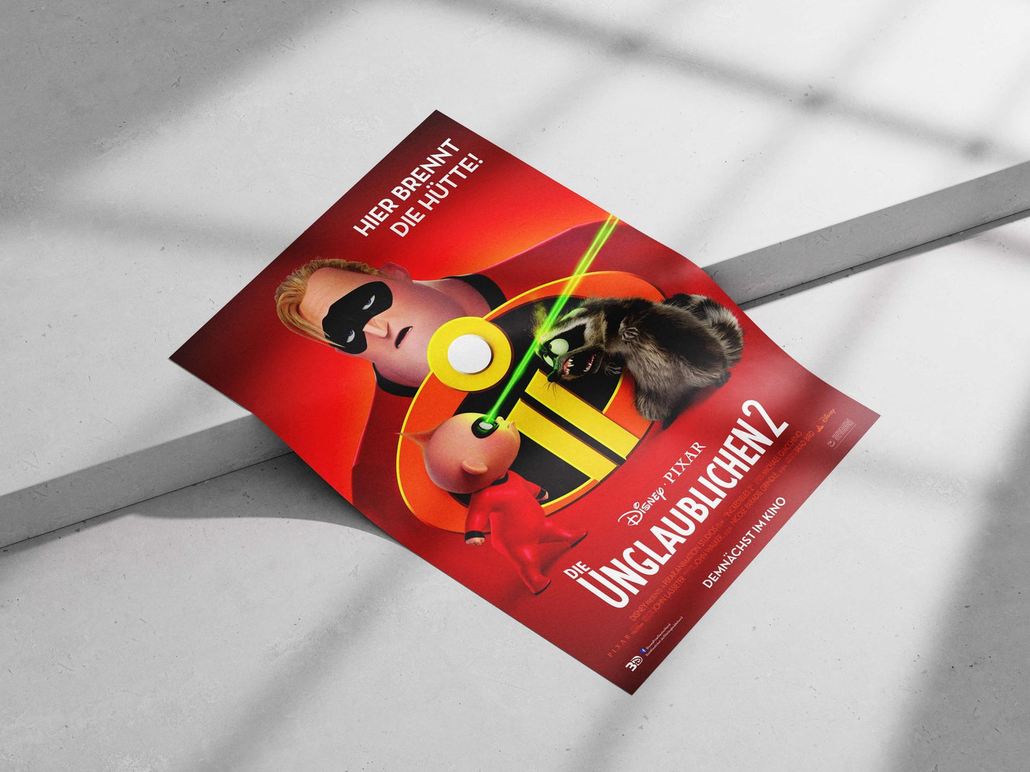 Bob Parr (Mr. Incredible) and Jack-Jack from Disney·Pixar's "Incredibles 2" franchise Main Subject: Bob Parr (Mr.